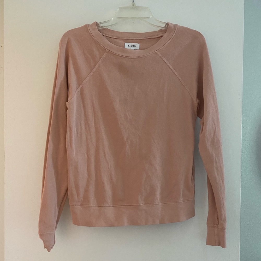 Mate the Label Organic Terry Raglan Sweatshirt - Picture 2 of 2
